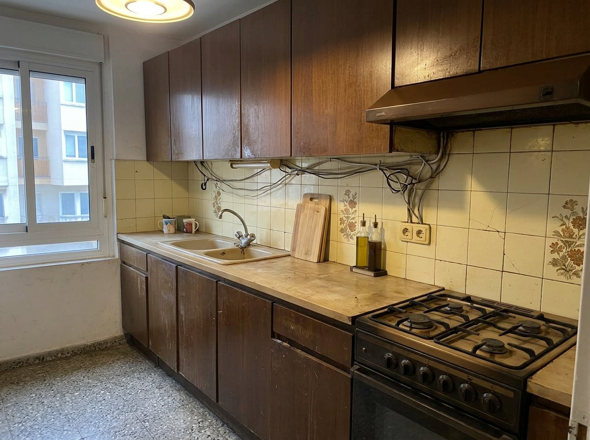 Cocina — antes
